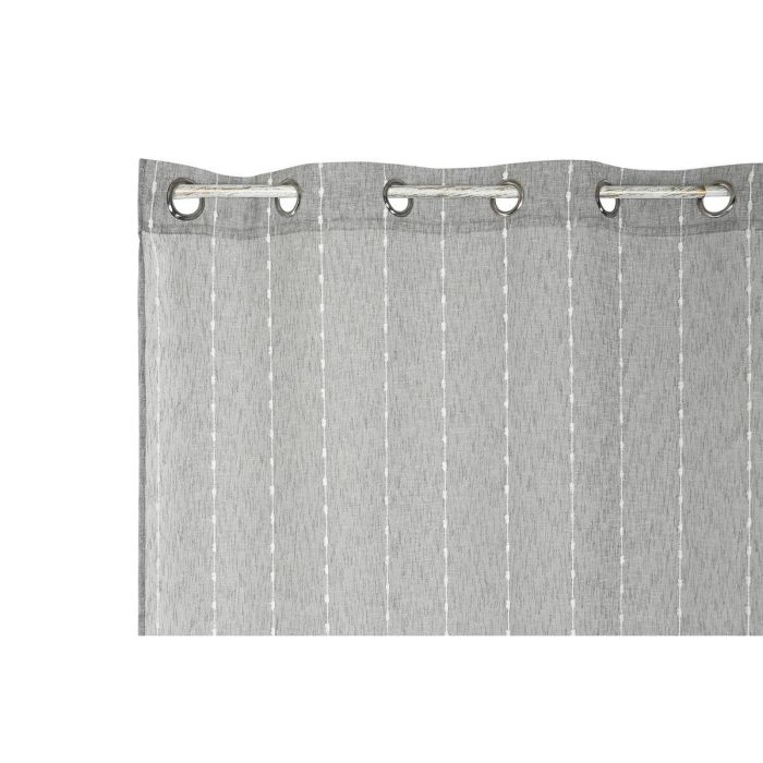 Cortina Urban DKD Home Decor Gris 260 x 260 x 140 cm 3