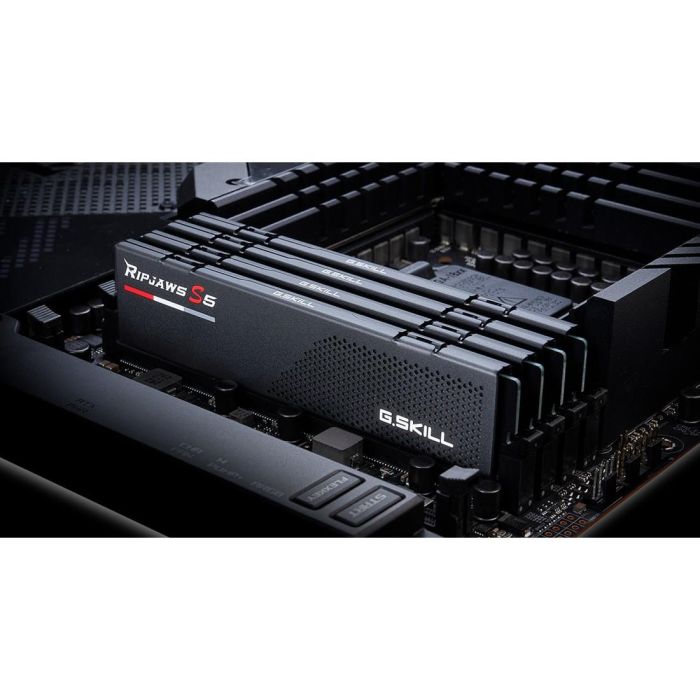 G.Skill F5-6000J3040F16GX2-RS5K 32GB (2x16GB) DDR5 PC6000 CL30 Dual-Kit Ripjaws S5 Negro para Intel XMP 3.0 3 G.Skill F5-6000J3040F16GX2-RS5K 32GB (2x16GB) DDR5 PC6000 CL30 Dual-Kit Ripjaws S5 Negro para Intel XMP 3.0 3