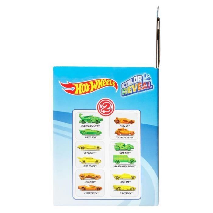 Hot Wheels Vehículos de revelación de color - Mini-Vehículos - Modelo aleatorio - A partir de 3 años 2