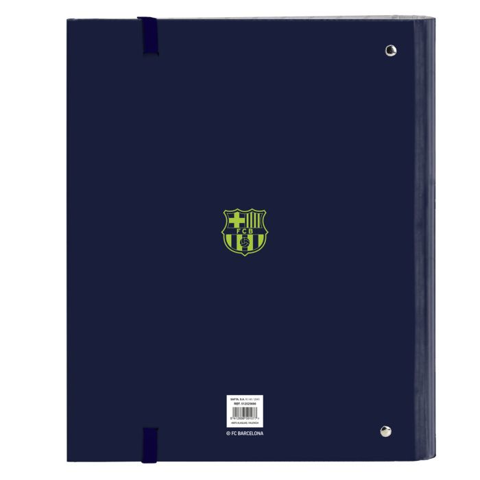 Carpeta de anillas F.C. Barcelona Azul marino 27 x 32 x 3.5 cm 1 Carpeta de anillas F.C. Barcelona Azul marino 27 x 32 x 3.5 cm 1