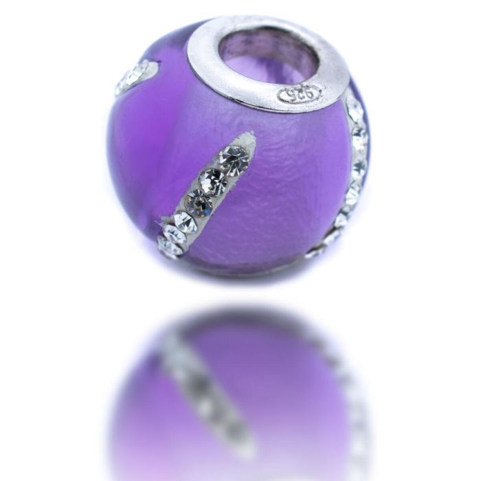 Abalorio Mujer Viceroy VMM0311-27 Morado 1 cm 1 Abalorio Mujer Viceroy VMM0311-27 Morado 1 cm 1