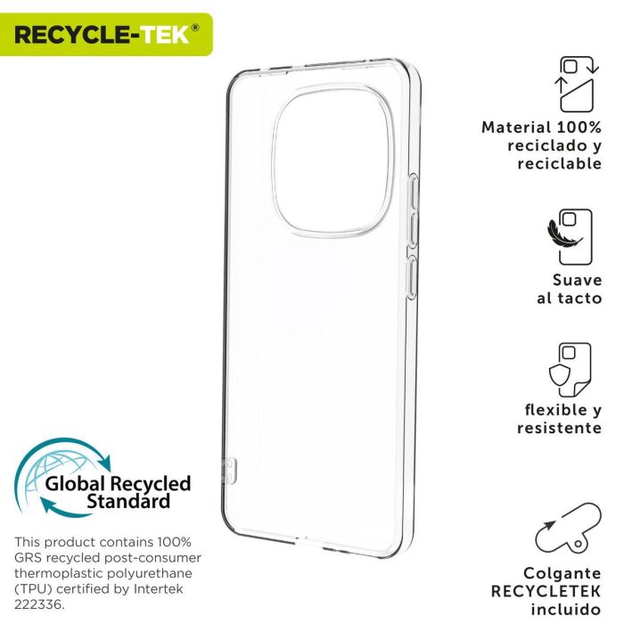 Funda para Móvil Muvit Xiaomi Redmi Note 14 Pro+ 5G Transparente 7