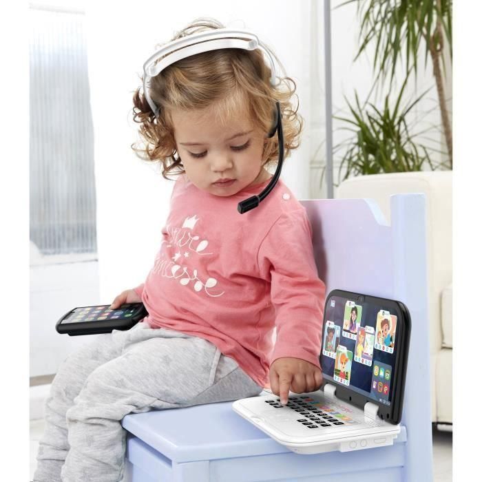 KD INF1698740633292 Kit de Teletrabajo Mi Primer Kit con Efectos de Luz y Sonidos Realistas, 18 Meses 4