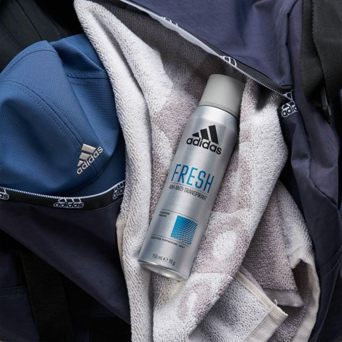 Adidas Fresh Anti-Perspirant 48H Desodorante Vapo para Hombre 150 ml, Dermatológicamente Evaluado, Vegano, Sin Alcohol 1