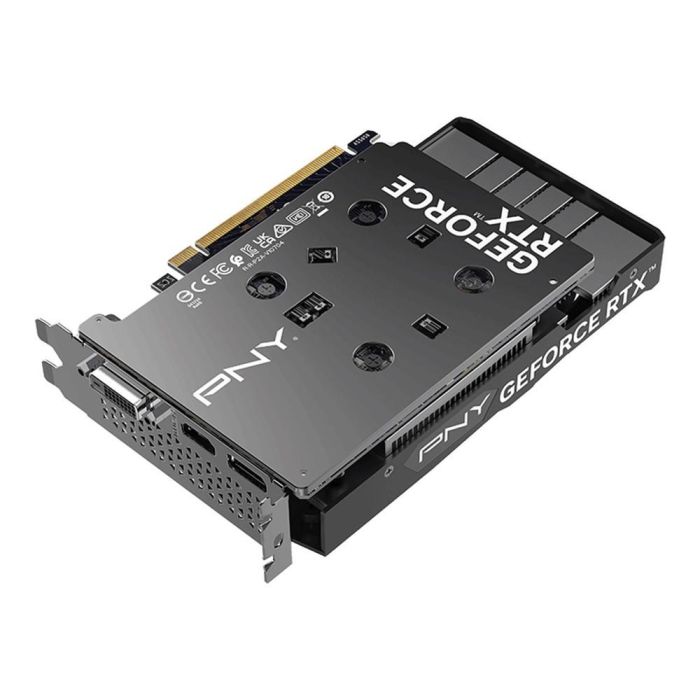 PNY Tarjeta Gráfica RTX 3050 VERTO 6GB GDDR6 PCIe x16 4.0 con 2 Ventiladores 4