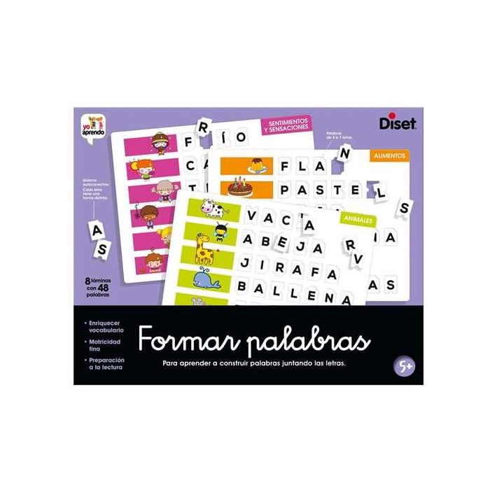 Juego educativo formar palabras 3 Juego educativo formar palabras 3