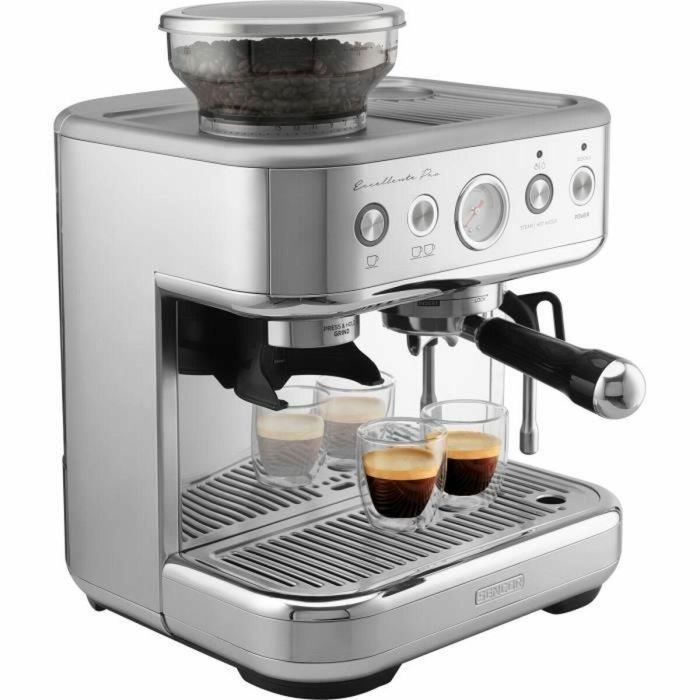Cafetera espresso - SENCOR - SES 6010SS - 15 bares - Molinillo de café - 250 g de granos - Acero inoxidable 1 Cafetera espresso - SENCOR - SES 6010SS - 15 bares - Molinillo de café - 250 g de granos - Acero inoxidable 1