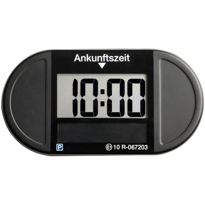 Needit PARK LITE Solar, Disco de Estacionamiento Electrónico, Negro