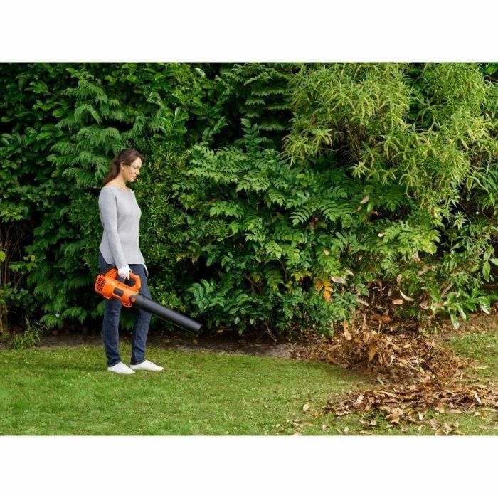 Black + Decker BCBL200L-QW Soplador Axial Inalámbrico 18V 2Ah, 209 km/h, 2 Velocidades, Rascador Integrado. 2 Black + Decker BCBL200L-QW Soplador Axial Inalámbrico 18V 2Ah, 209 km/h, 2 Velocidades, Rascador Integrado. 2