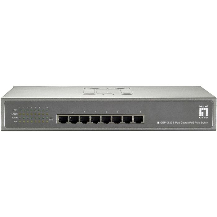 Switch 8x GE GEP-0822 240W 8xPoE+ 0 Switch 8x GE GEP-0822 240W 8xPoE+ 0