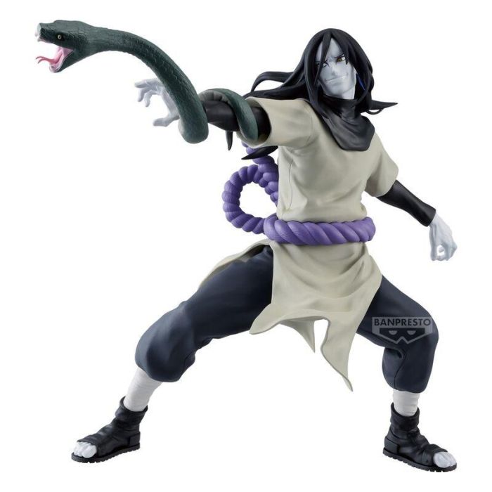 Banpresto Figura Naruto Shippuden Orochimaru Vibration Stars PVC y ABS BP89926P 4