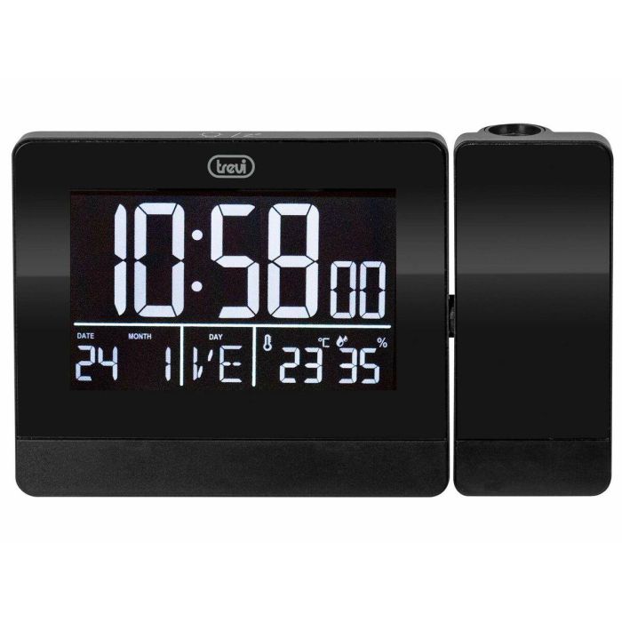 Reloj de Mesa Trevi 0088400 Negro (1 unidad) 3 Reloj de Mesa Trevi 0088400 Negro (1 unidad) 3