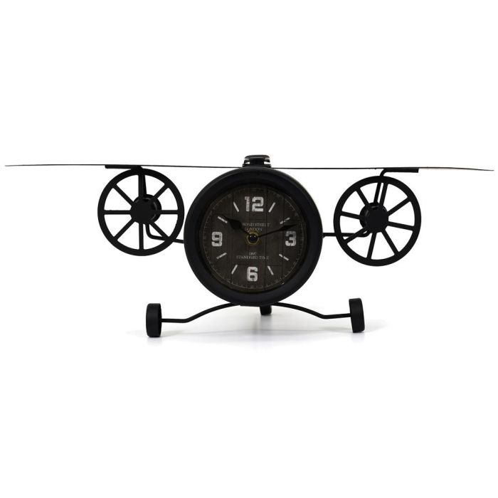Home Deco Factory Reloj Sobremesa Avión Vintage Industriel Metal 3 Home Deco Factory Reloj Sobremesa Avión Vintage Industriel Metal 3