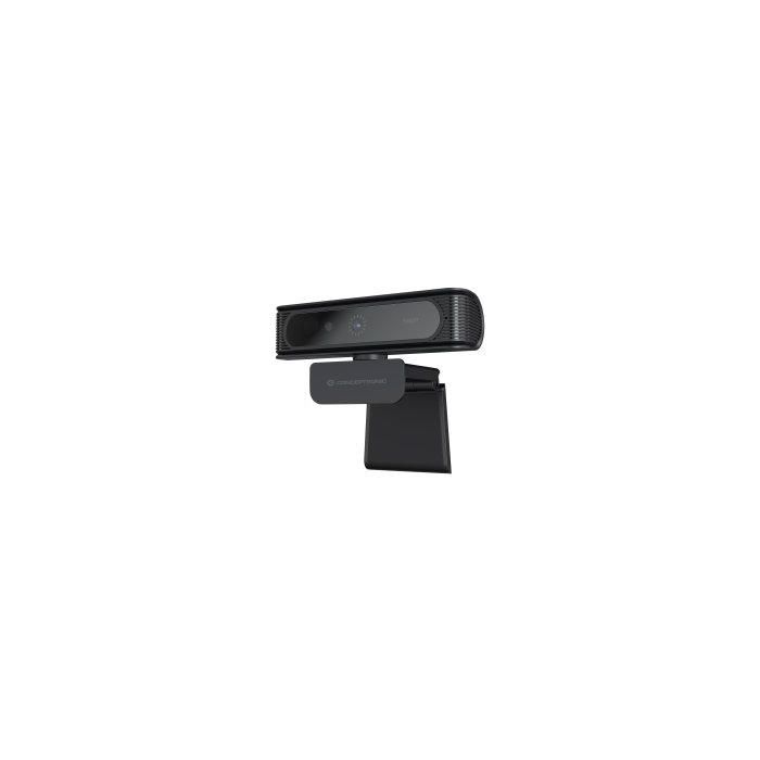 Conceptronic Amdis Webcam FHD 1080P USB con Reconocimiento Facial Windows Hello 30FPS Ángulo 80º