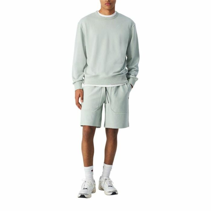 Sudadera sin Capucha Hombre Champion Champion Crewneck Azul 2 Sudadera sin Capucha Hombre Champion Champion Crewneck Azul 2