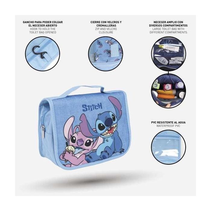 Cerdá Neceser Aseo Viaje Stitch 25.0 x 20.0 x 5.0 cm Edad Mínima 3 Años 3 Cerdá Neceser Aseo Viaje Stitch 25.0 x 20.0 x 5.0 cm Edad Mínima 3 Años 3