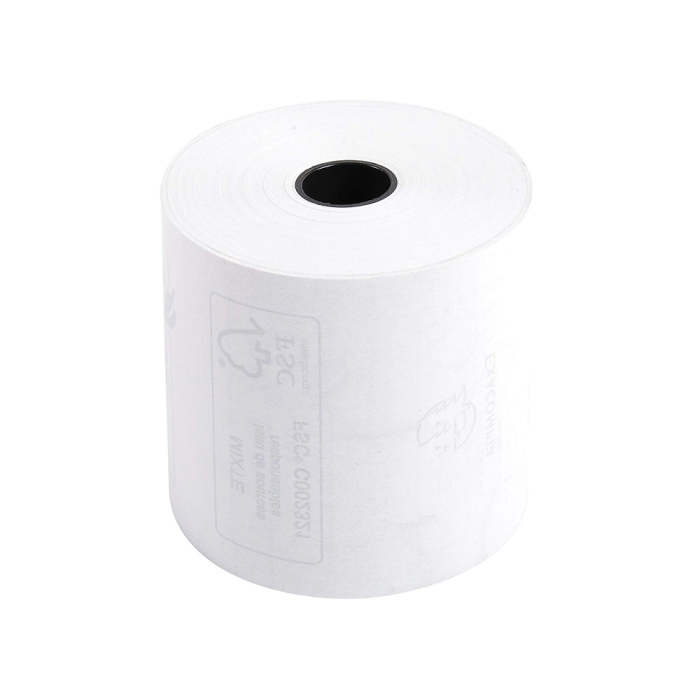 Exacompta Rollo de Papel Térmico para Sumadora 57 mm x 60 mm, 55 g/m², Sin Bisfenol A, Certificado FSC 1