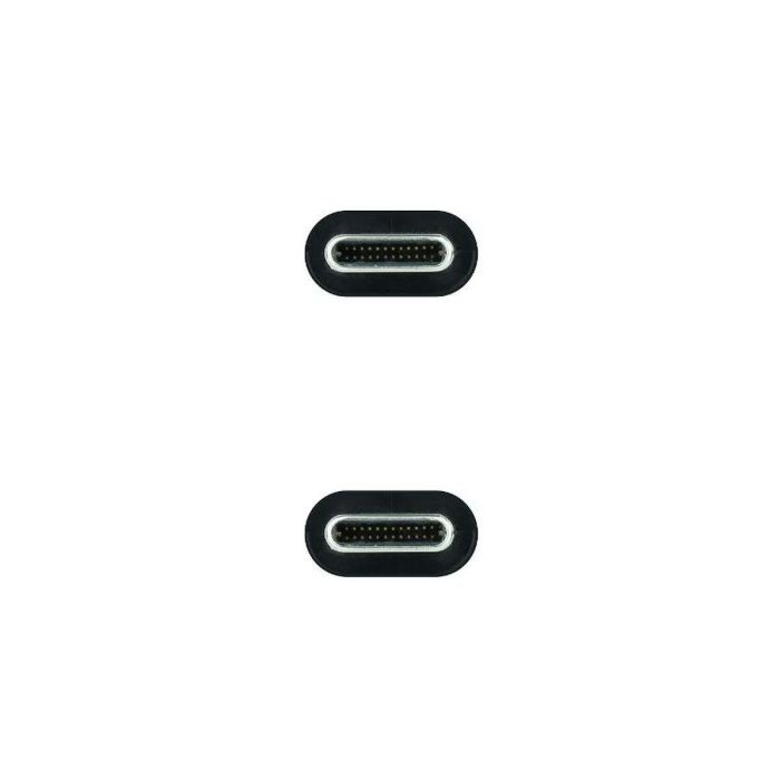 Cable USB-C NANOCABLE 10.01.4102 Negro 2 m 1 Cable USB-C NANOCABLE 10.01.4102 Negro 2 m 1