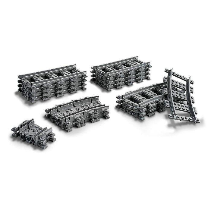 Playset Lego City 60205 Rail Pack 20 Piezas 4 Playset Lego City 60205 Rail Pack 20 Piezas 4