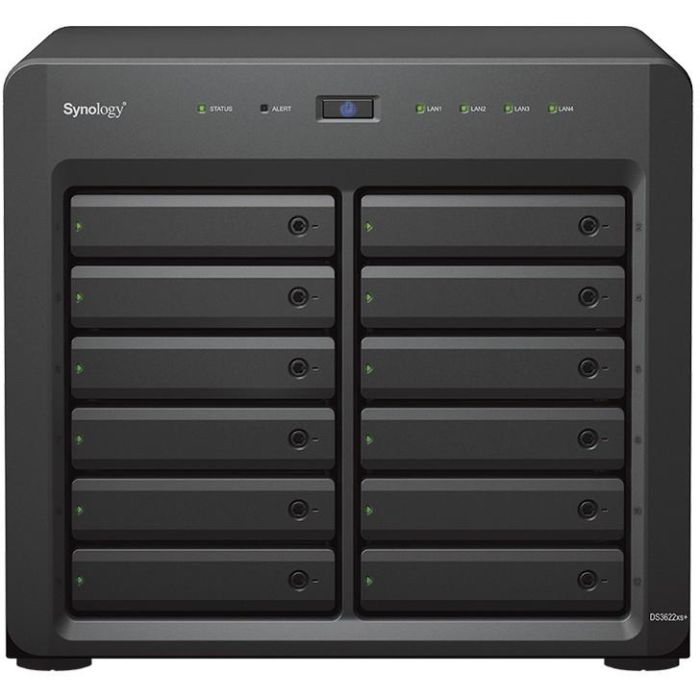 Synology DS3622XS+ NAS DiskStation 12 Bahías 3.5"/2.5" 16GB DDR4 Intel Xeon Torre Doble 10GbE LAN