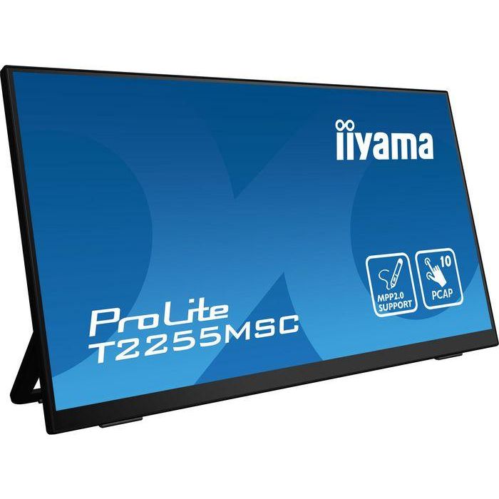 MONITOT IIYAMA 22" TACTIL CAPACITIVO, T2255MSC-B1, IPS, 60HZ, 5 MS, HDMI, USB, DISPLAYPORT, ALT, VESA 100 x 100 2 MONITOT IIYAMA 22" TACTIL CAPACITIVO, T2255MSC-B1, IPS, 60HZ, 5 MS, HDMI, USB, DISPLAYPORT, ALT, VESA 100 x 100 2