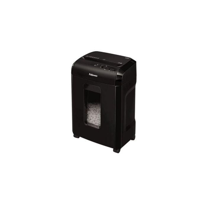 Destructora Fellowes 10M/ Corte en Partículas de 2 x 12mm/ Negra 2 Destructora Fellowes 10M/ Corte en Partículas de 2 x 12mm/ Negra 2