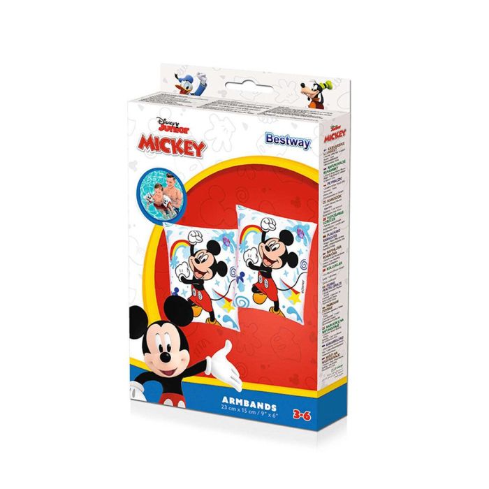 Bestway Manguitos Hinchables Disney Mickey & Friends 23x15 cm +3 a 6 Años Piscina y Playa 91002 2 Bestway Manguitos Hinchables Disney Mickey & Friends 23x15 cm +3 a 6 Años Piscina y Playa 91002 2
