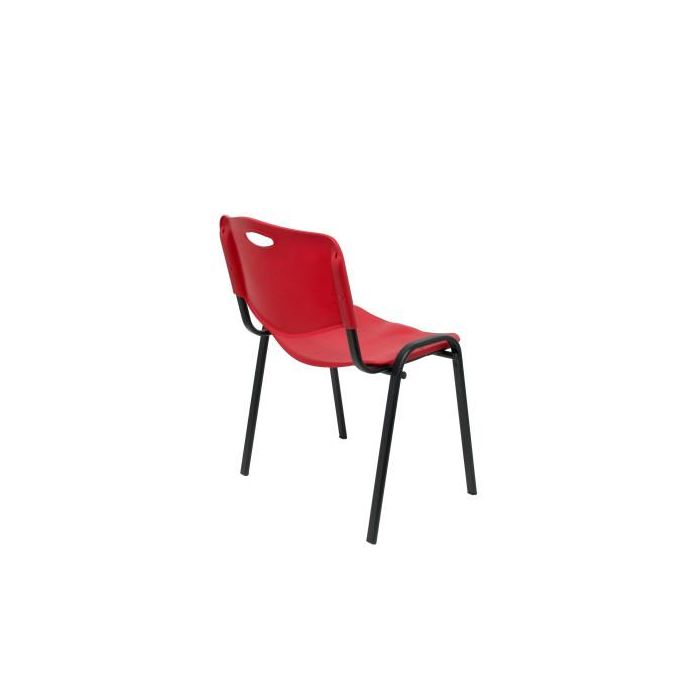 Piqueras y Crespo PACK426IRJ Sillas Confidentes Robledo Pack 4 Asiento y Respaldo Duro PVC Rojo Estructura Negra 5 Piqueras y Crespo PACK426IRJ Sillas Confidentes Robledo Pack 4 Asiento y Respaldo Duro PVC Rojo Estructura Negra 5