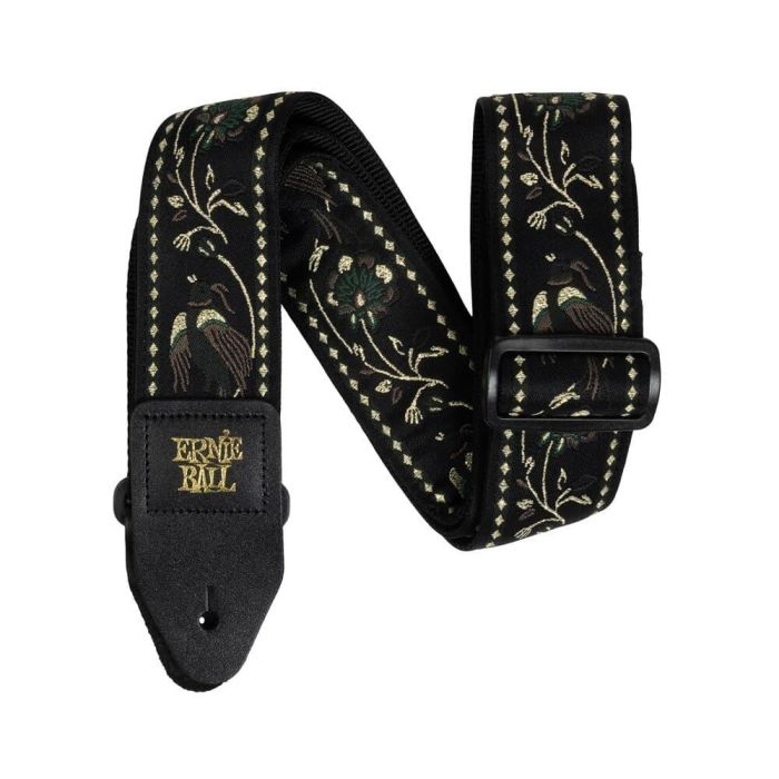 Correa Eb Guit/ Bajo Jacquard - Black Pleasant Pheasant Correa Eb Guit/ Bajo Jacquard - Black Pleasant Pheasant