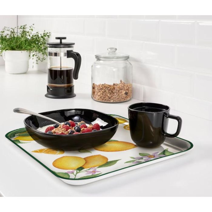 Bandeja de Melamina 42x31 cm 3 Frutas - La Mediterranea (9 Unidades) 1 Bandeja de Melamina 42x31 cm 3 Frutas - La Mediterranea (9 Unidades) 1
