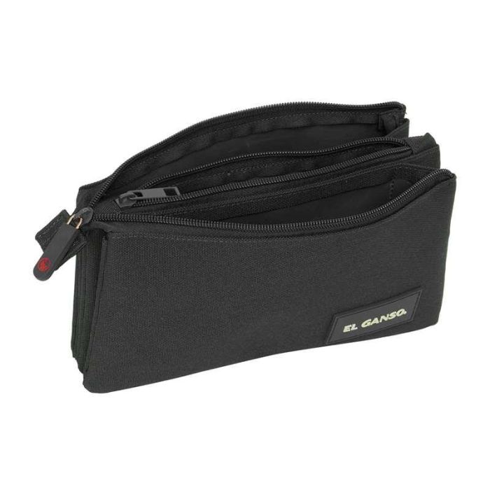 Portatodo triple el ganso basics "black" 22x12x3 cm 2 Portatodo triple el ganso basics "black" 22x12x3 cm 2