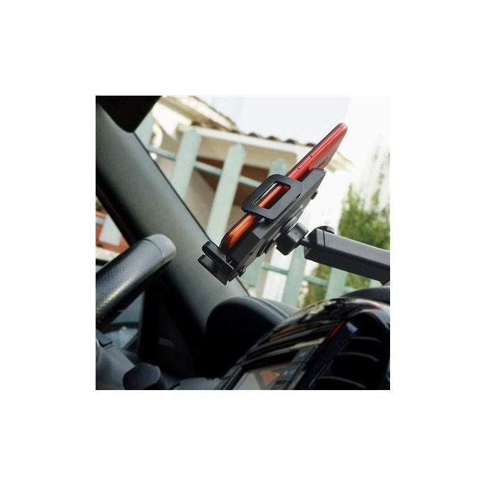 Elbe ACC-102 Soporte de móvil con ventosa para coche, ajustable 60-90mm 4 Elbe ACC-102 Soporte de móvil con ventosa para coche, ajustable 60-90mm 4