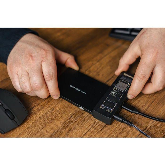 Sandberg USB 3.2 Cloner y Dock para Discos Duros M.2 NVMe y SATA 2.5/3.5 pulgadas hasta 10Gbps 9