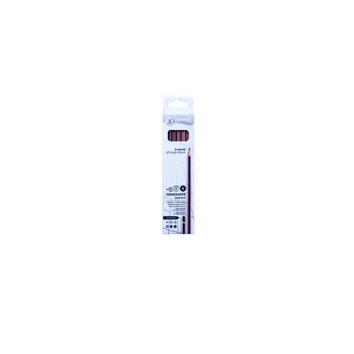 Lapiz Lyra Graduate Graphite Technical Caja De 6
