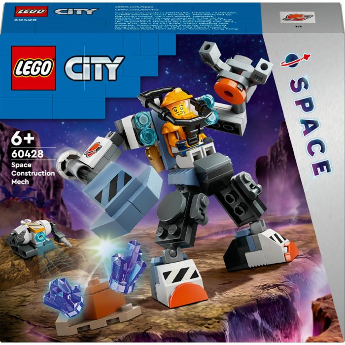 LEGO City Meca de Construcción Espacial 60428 - Juego de Construcción para Niños a Partir de 6 Años, 140 Piezas 0 LEGO City Meca de Construcción Espacial 60428 - Juego de Construcción para Niños a Partir de 6 Años, 140 Piezas 0