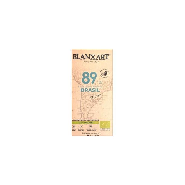 Chocolate Negro 89% Brasil 75 Gr Eco Chocolate Negro 89% Brasil 75 Gr Eco