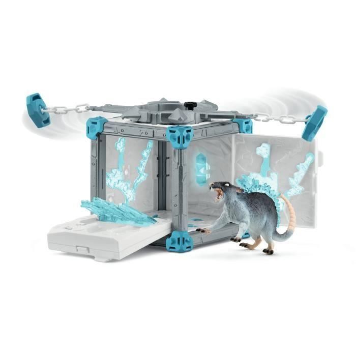 BattleCave Ice Rat, Arena Expansion, SCHLEICH 42676 Eldrador Creatures, edades 7 1