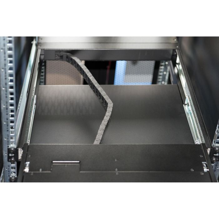 DIGITUS Modulare Konsole 17"TFT.8-Port KVM&Touchpad.Deutschl 1