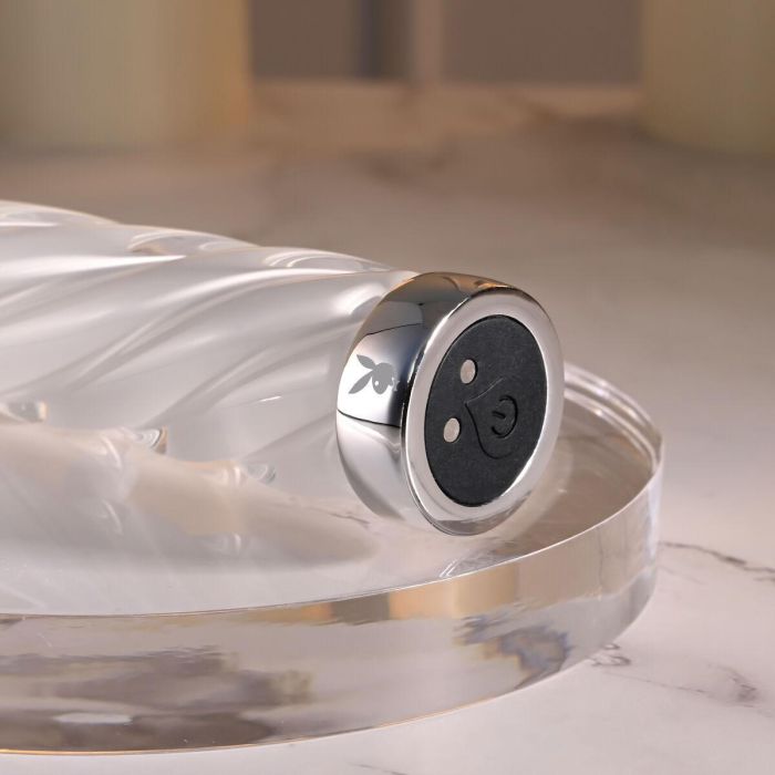 Vibrador Playboy Playboy Blanco 5 Vibrador Playboy Playboy Blanco 5