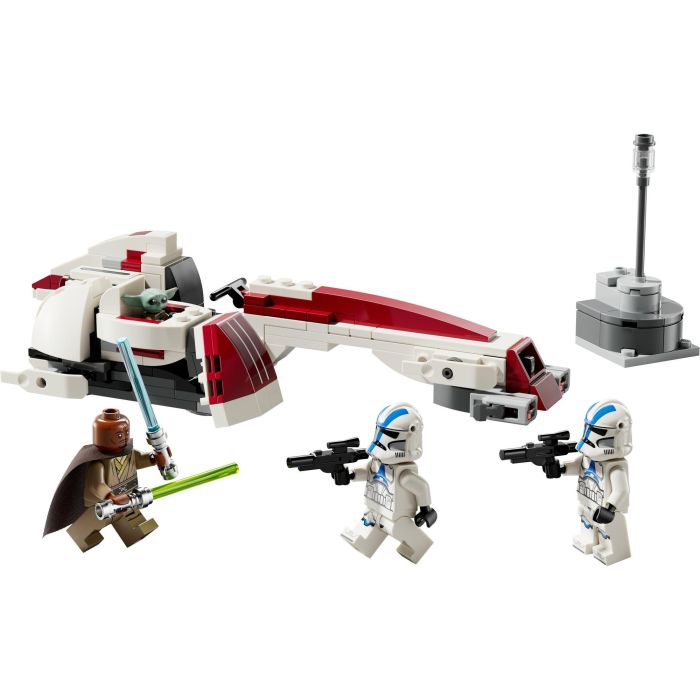 LEGO 75378 Star Wars Huida del Speeder BARC Mandaloriano, Juego de construcción 1