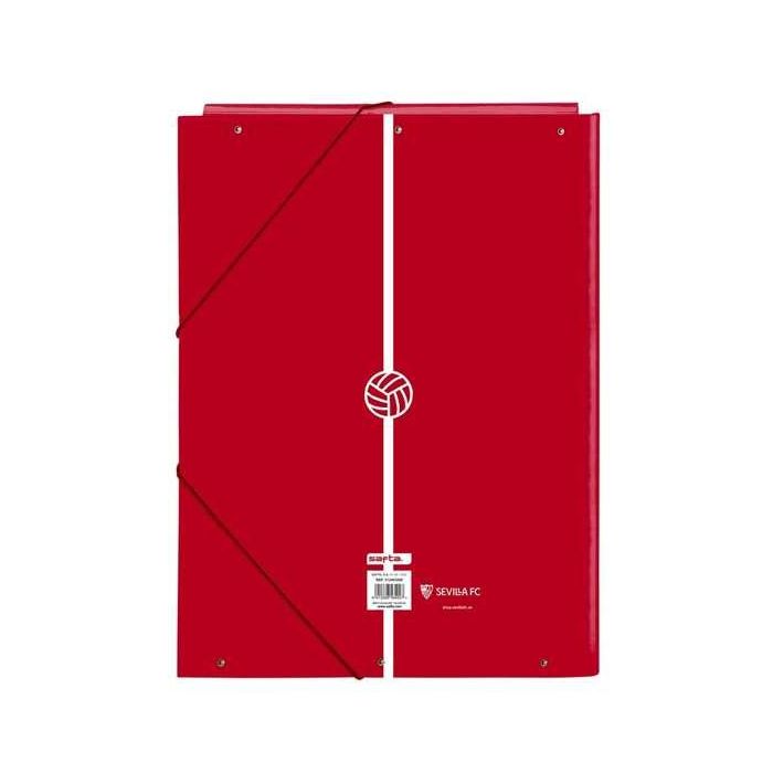Safta Carpeta folio 3 solapas Sevilla FC 26x33,5x2,5 cm 3
