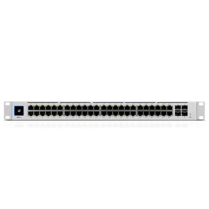 Ubiquiti 48x Gigabit Ethernet, 4x 10G SFP+, L2/L3, 1.3" Touch, 176Gbps, 60W 1 Ubiquiti 48x Gigabit Ethernet, 4x 10G SFP+, L2/L3, 1.3" Touch, 176Gbps, 60W 1
