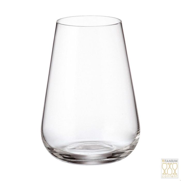 Vaso 300 Ml Mm Crystalite altura 110 diámetro 79 (6 Unidades)