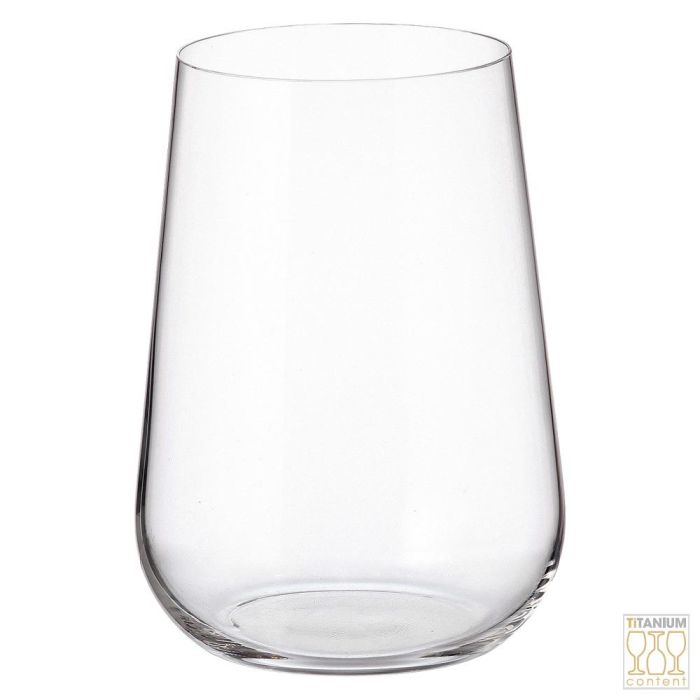 Vaso 470 Ml Mm Crystalite altura 127 diámetro 91 (6 Unidades)