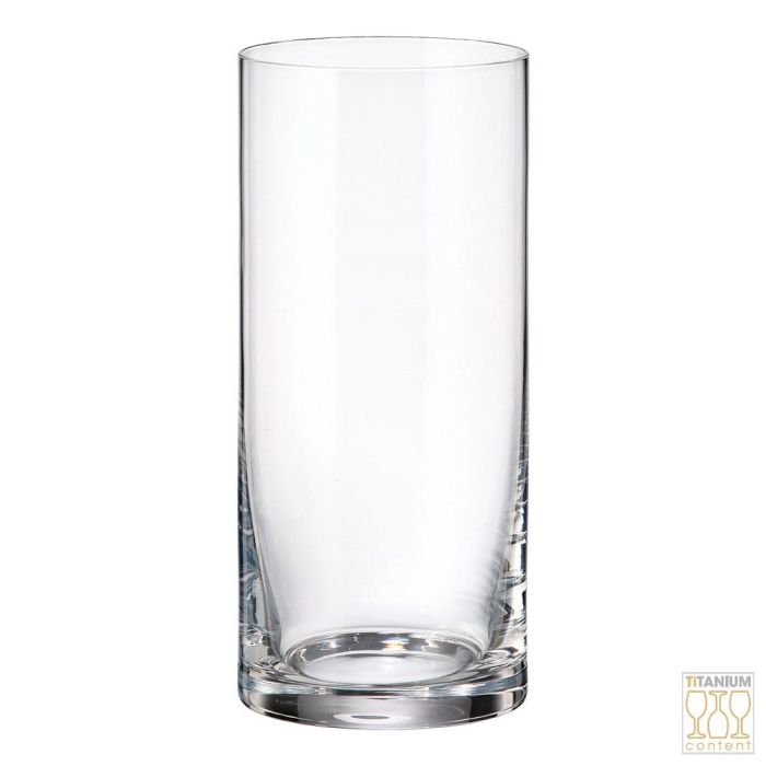 Vaso Alto 470 Ml Mm Crystalite altura 160 diámetro 71 (6 Unidades)