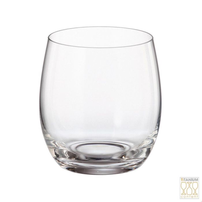 Vaso 410 Ml Mm Crystalite altura 100 diámetro 95 (6 Unidades)