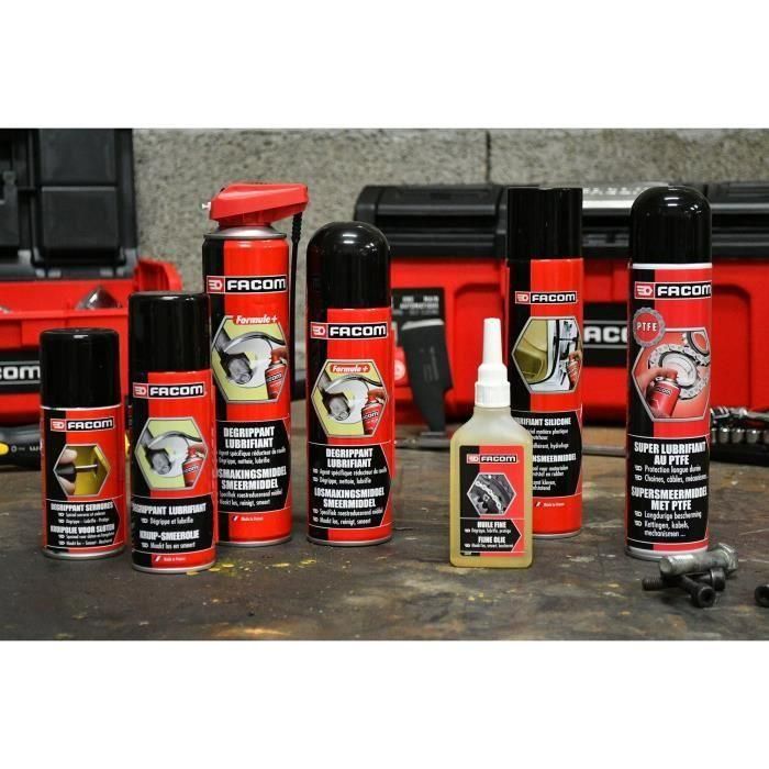 Lubricante de silicona FACOM - Formulación concentrada - 300 ml 1 Lubricante de silicona FACOM - Formulación concentrada - 300 ml 1