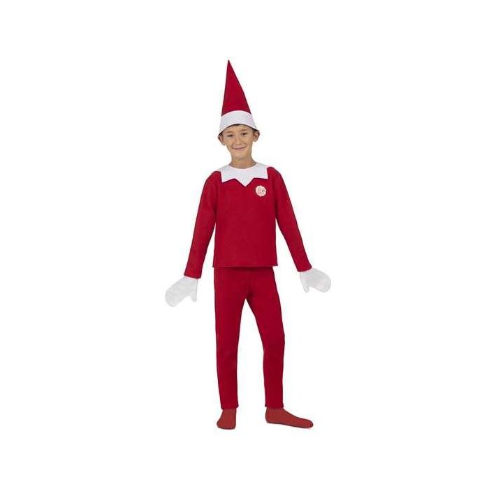 My Other Me Disfraz de Elfo Completo para Niños, Gorro, Camiseta, Manoplas y Pantalón, Talla 7-9 Años My Other Me Disfraz de Elfo Completo para Niños, Gorro, Camiseta, Manoplas y Pantalón, Talla 7-9 Años