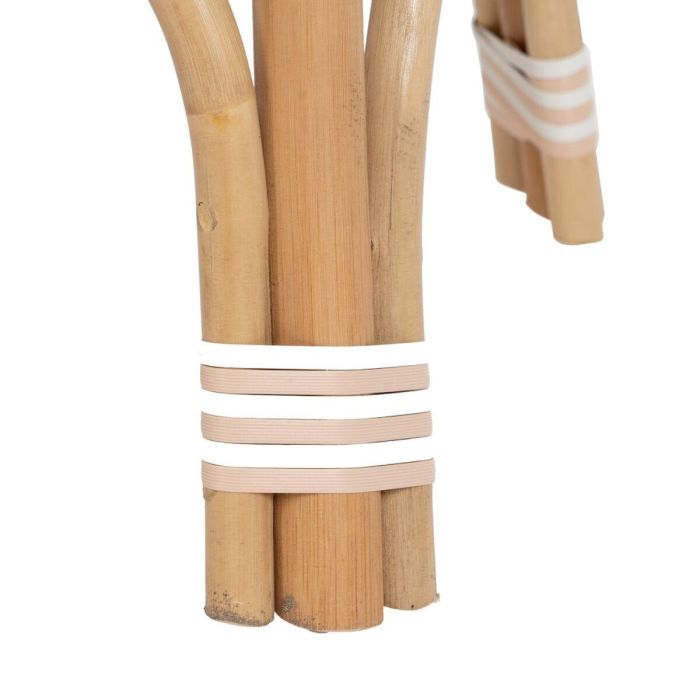 Mesa auxiliar 50 x 50 x 67 cm Natural Beige Ratán 2 Mesa auxiliar 50 x 50 x 67 cm Natural Beige Ratán 2