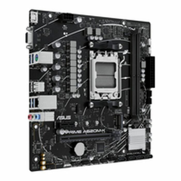 ASUS PRIME A620M-K AMD A620 Zócalo AM5 micro ATX 24 ASUS PRIME A620M-K AMD A620 Zócalo AM5 micro ATX 24